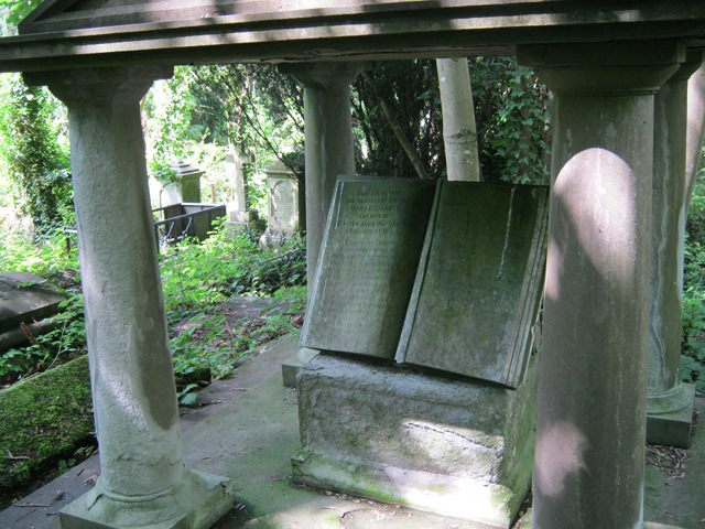 Arnos Vale book tomb