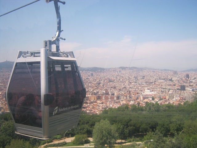Montjuic cable car cr Judy Darley