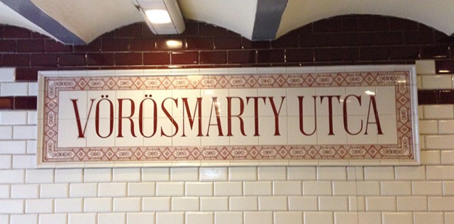 Vorosmarty utca Millennium Metro stop cr James Hainsworth