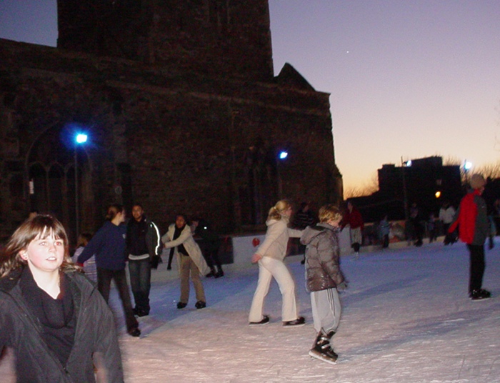 Ice skating cr Judy Darley