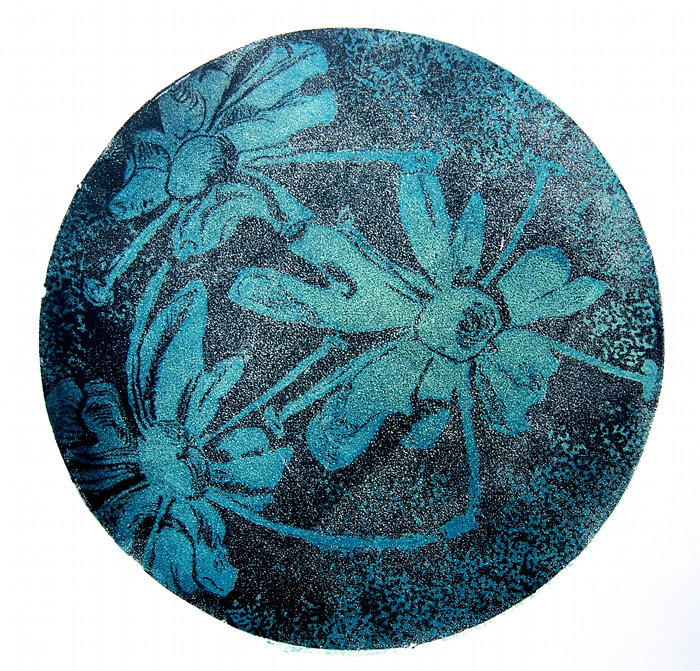 Cow Parsley - 2 Blues, 3 Flowers cr Cheryl Brooks