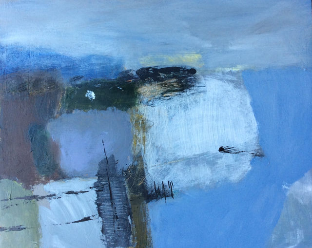 Ferry by Julia Cooper, mixed media