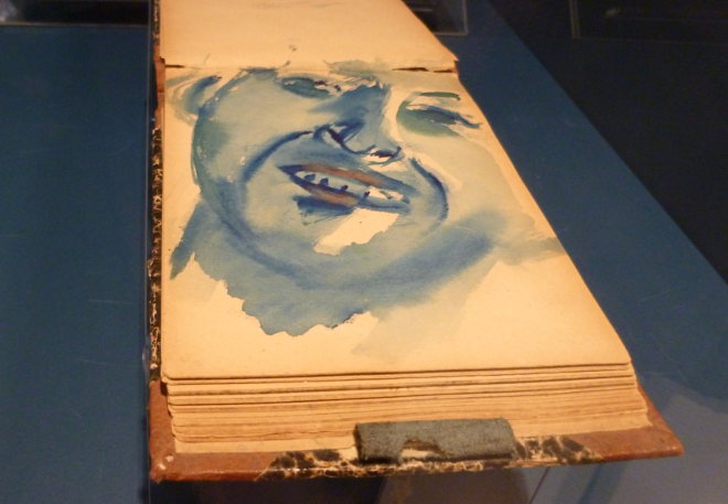 Marc Chagall sketchbook