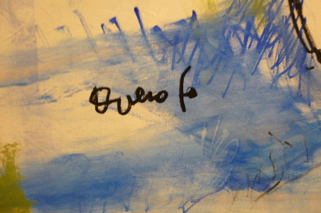 Dario Fo's signature
