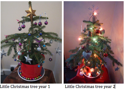 LittleChristmasTree yr1 and 2