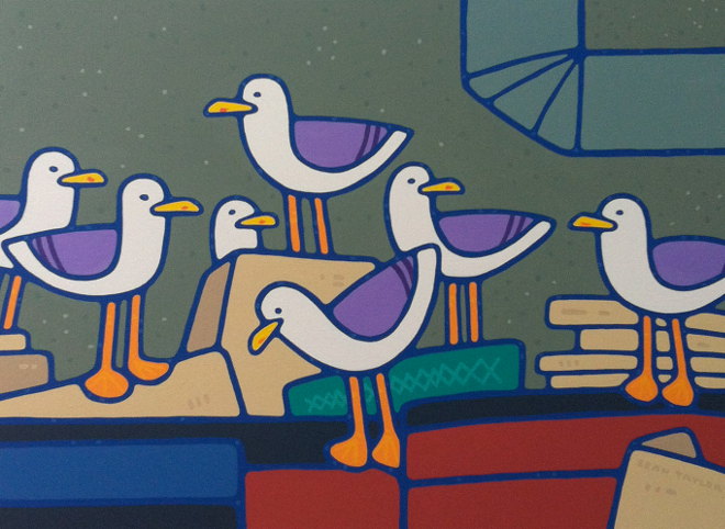 Seagulls by Sean Taylor