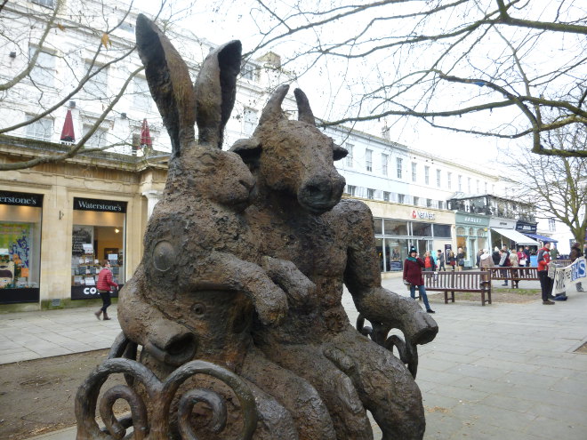 The Hare and The Minotaur by Sophie Ryder