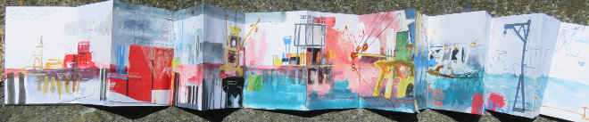 Karen Stamper sketch book