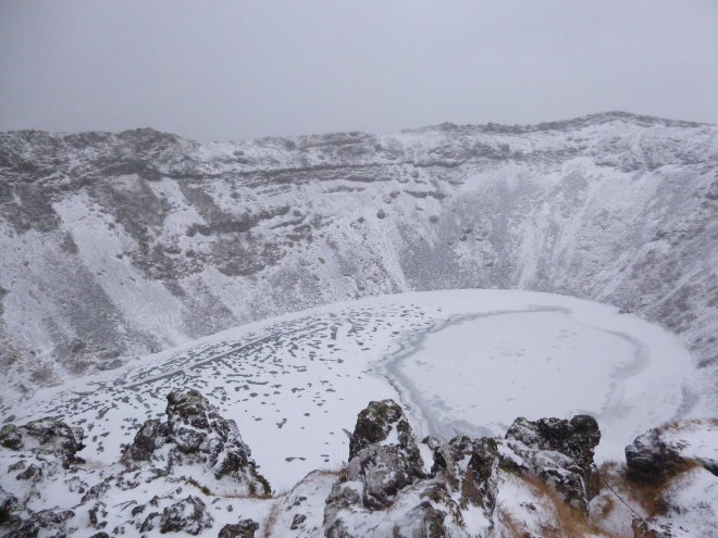 Kerid Crater, Iceland photo by Judy Darley