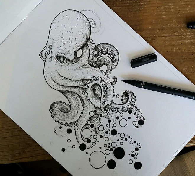 Octopus2 by Cai Burton