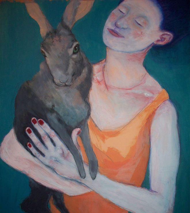 Hare by Amanda Cozens