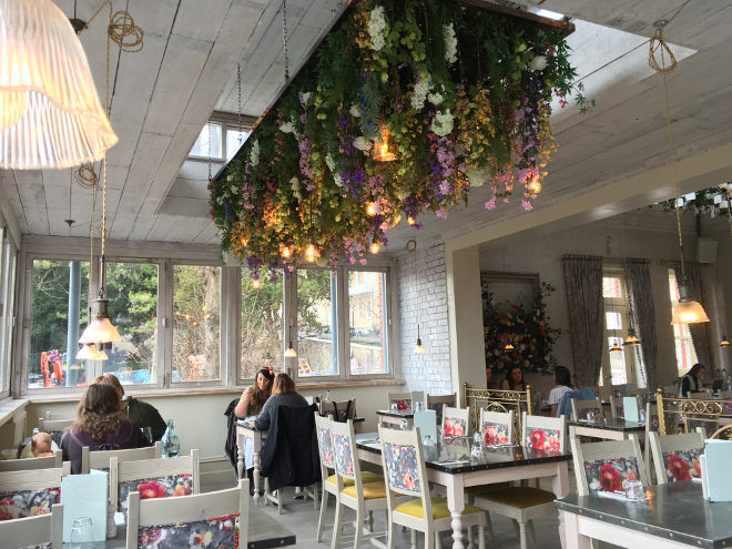 The Florist interior by Judy Darley