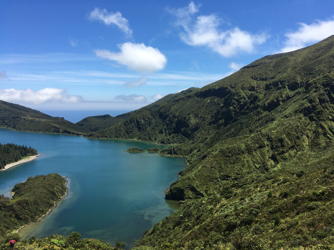 Logoa do Fogo, Sao Miguel by Judy Darley