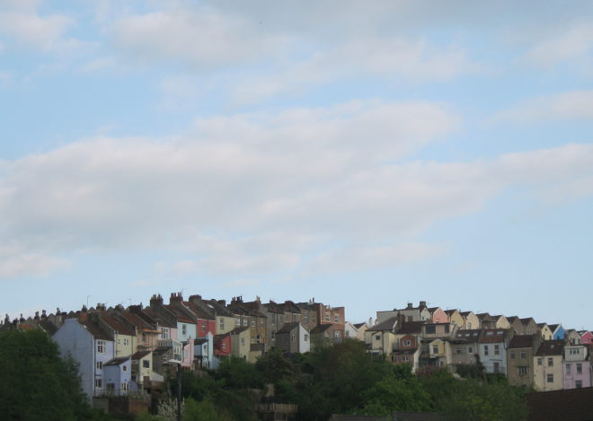 Totterdown coloured houses cr Judy Darley