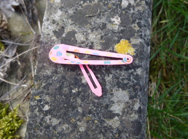 Hair grip, Arnos Vale Cemetery by Judy Darley