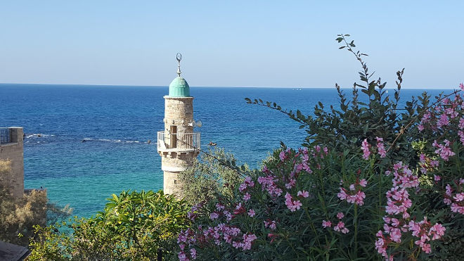Sea Mosque in Jaffa by Ariel Kahn