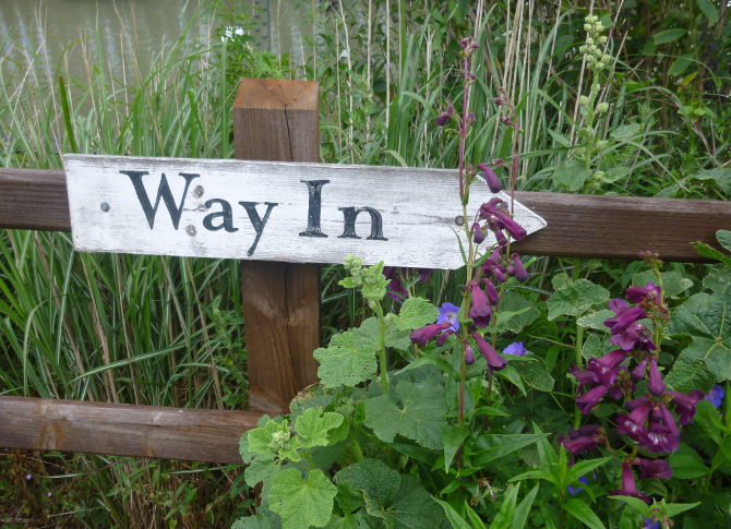 Lavender Farm way in sign by Judy Darley