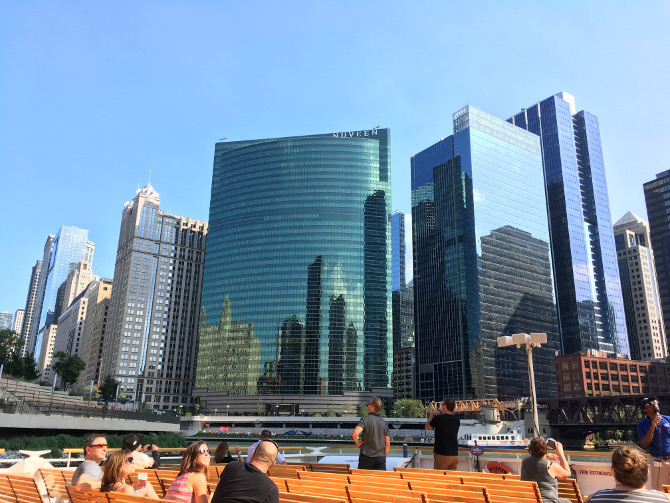 Architecture river cruise. Photo by Judy Darley