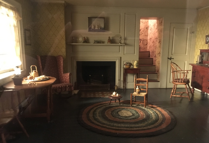 Cape Cod Living Room 1750-1850