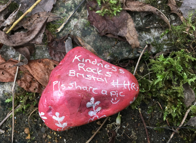 Kindness Rocks_Arnos Vale_photo1 by Judy Darley