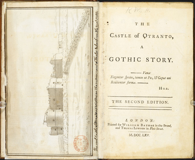walpole horace gothic 2nd edition