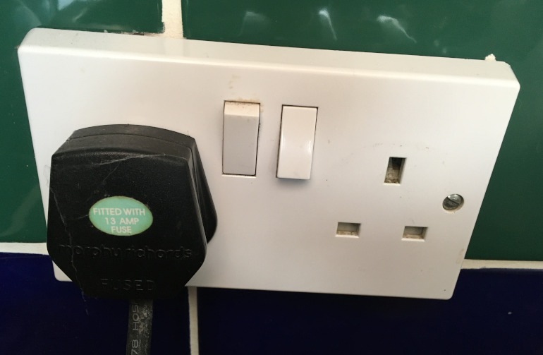 Plug socket by Judy Darley