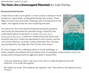 Necessary Fiction review of The Stairs Are a Snowcapped Mountain