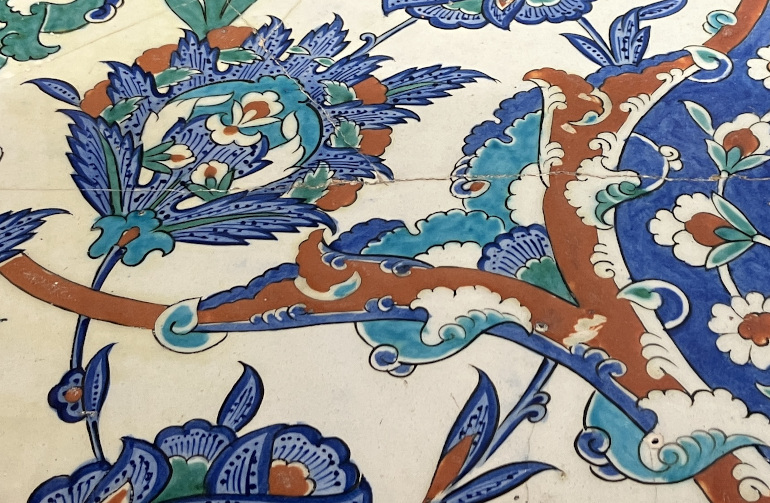 Tile at Ethographic Museum, Antalya_Photo by Judy Darley